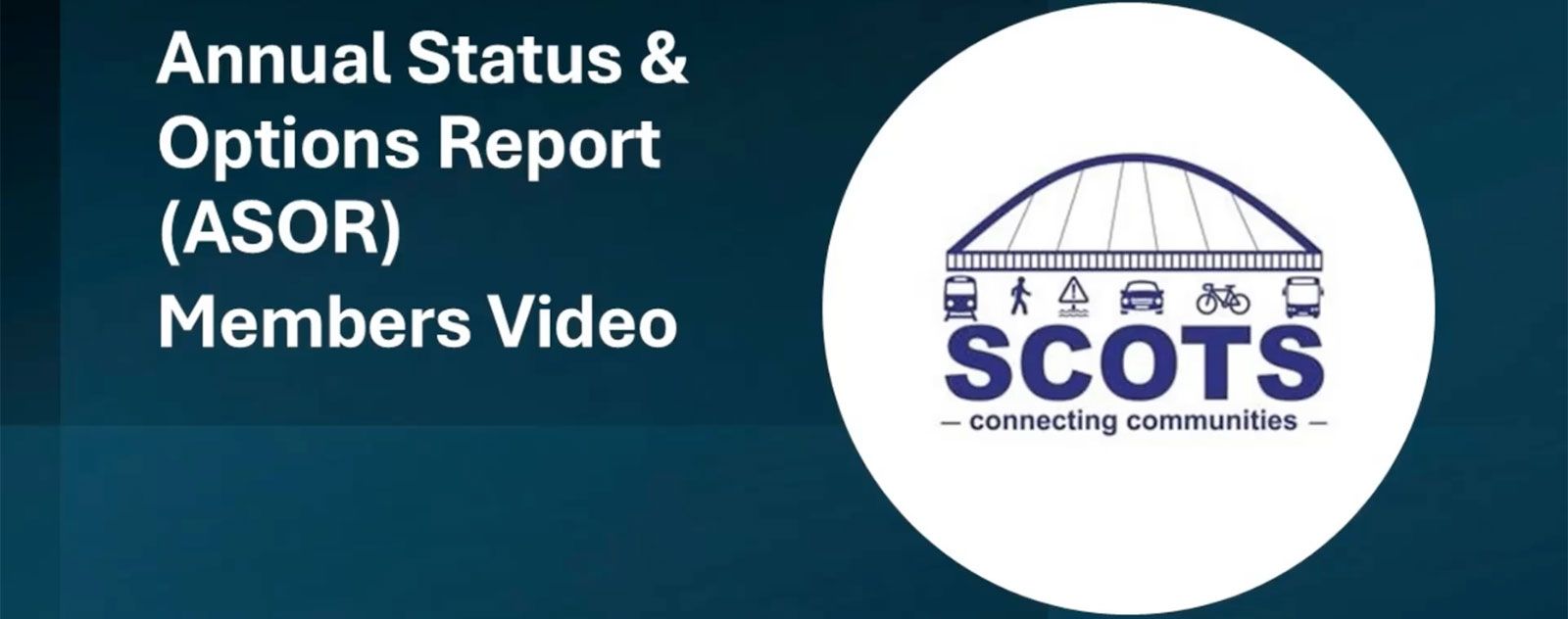 Screenshot from the ASOR video banner image